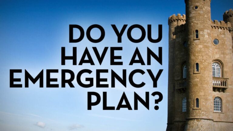 Do you have an emergency plan?