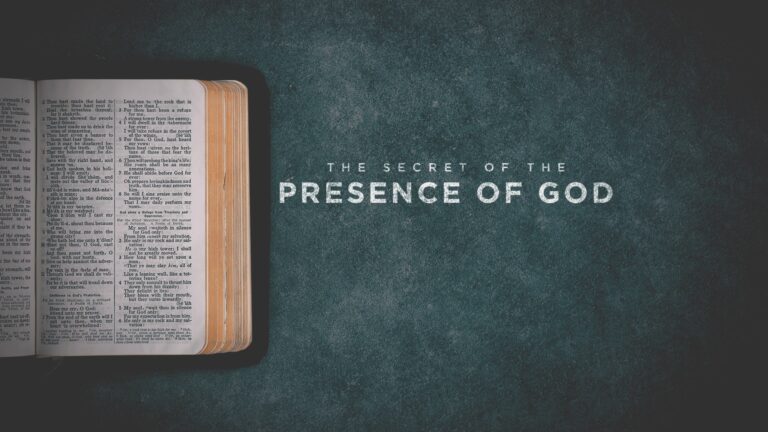 Psalm 119 - The Secret of the Presence of God