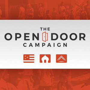The Open Door Campaign Home Page Offer red/white