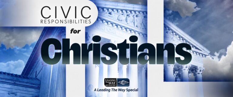 Civic Responsibilities for Christians